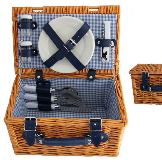 Canasta de picnic personalizada, mimbre hecho a mano con tapa, canasta de regalo, salida de primavera, canasta de almacenamiento de frutas, bolsa de aislamiento de vajilla