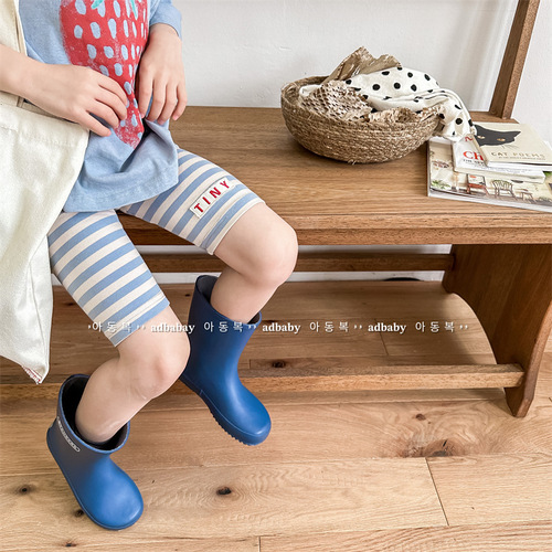 2024 Korean children's clothing summer new style girls Korean style summer clothing high waist leggings shorts children's pants 123251