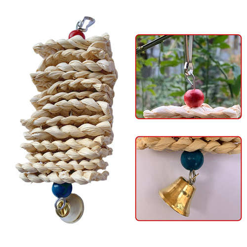 Parrot Toy All-Natural Branch Climbing and Chewing Toy for Small and Medium Parrots Bird Pet Supplies