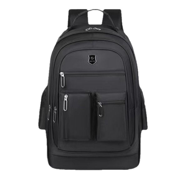 Mochila multifuncional de larga capacidad para hombres, mochila de viaje al aire libre, mochila de tracción de estudiantes, mochila de computadora