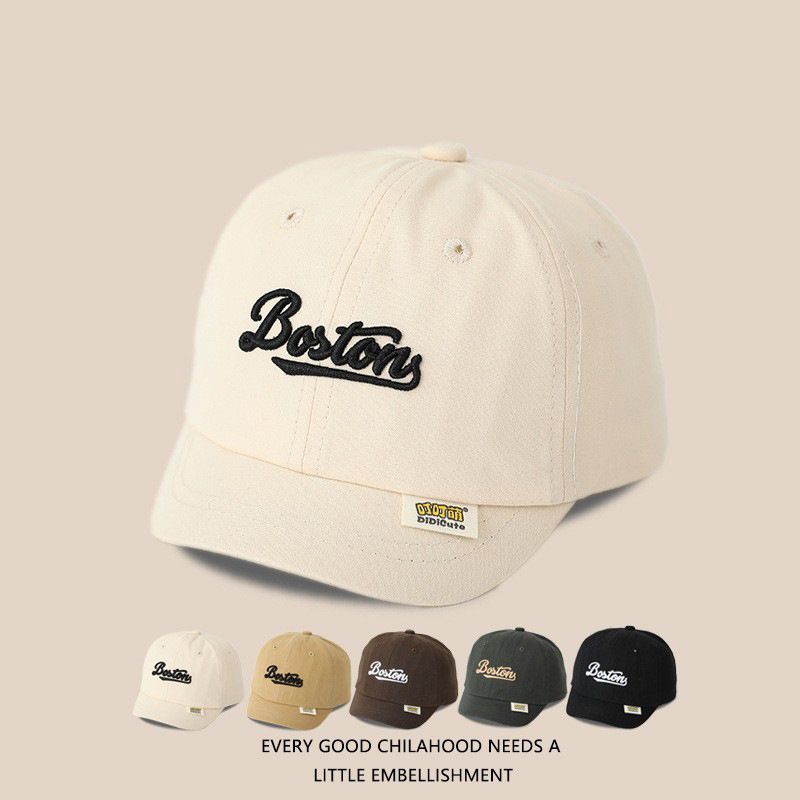 Sombreros para bebés primavera y otoño gorras delgadas gorras de lengua de pato gorras de béisbol para bebés de género y género gorras de sombreros para bebés de estilo coreano gorras de sol para bebés de estilo coreano