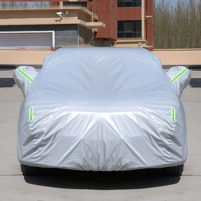 Ready-Made Car Clothing Full Cover Thickened Sun Protection and Rainproof Car Sunshade Four-Season Car Clothing Car Cover (Car clothing) - contact-the-manufacturer-thickened-gray