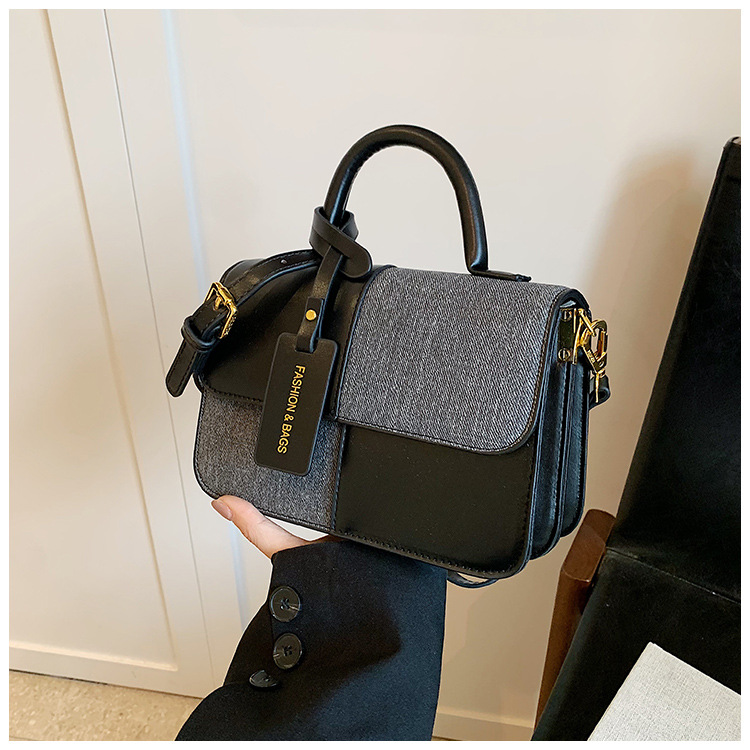 Maillard Splicing Handbag for Women 2024 New Style, with Unique Texture and a Stylish Crossbody Bag Design_voghion.com