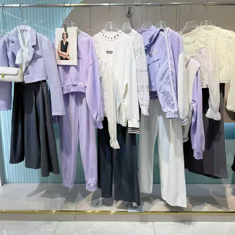 Mu Yan 2026 Spring Collection Mixed Brand Clearance Young Lady Style Women's Clothing Live Stream Direct Source Wholesale Clearance
