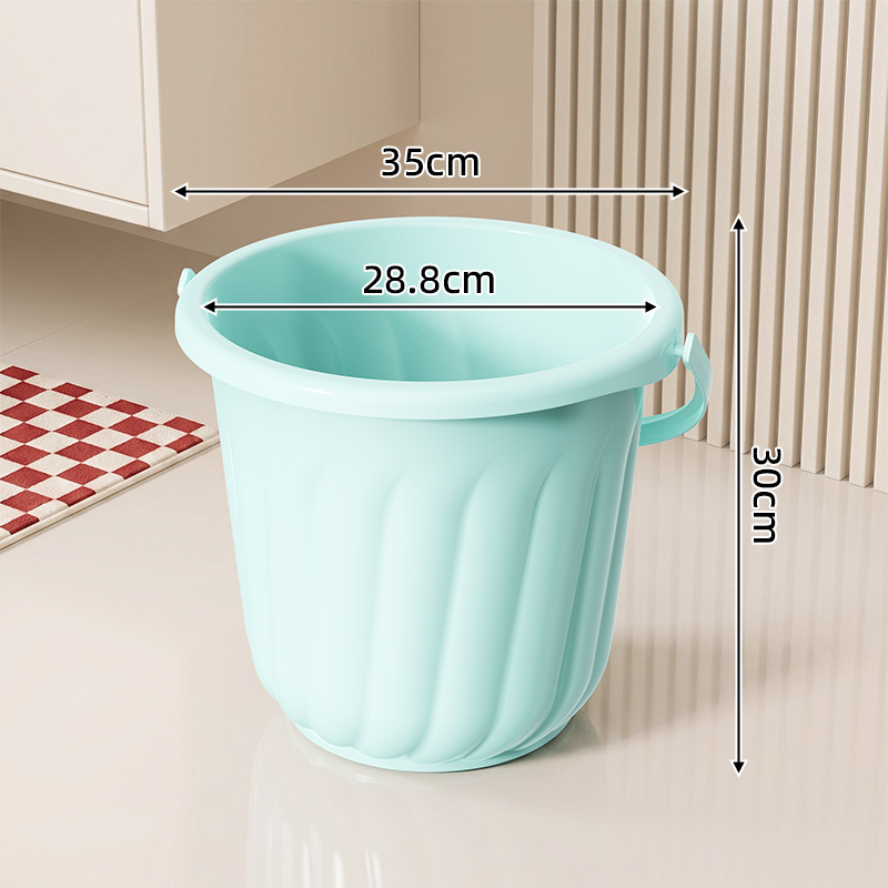 Xô màu xanh vừa (thích hợp cho kích thước lớn - chậu rửa)