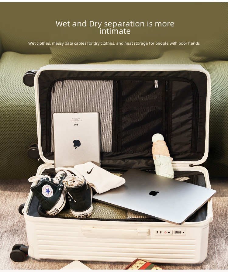 Large Capacity Student Trolley Case 28 Inch Brake Universal Wheel Luggage for Men and Women Password Zipper Suitcase 32