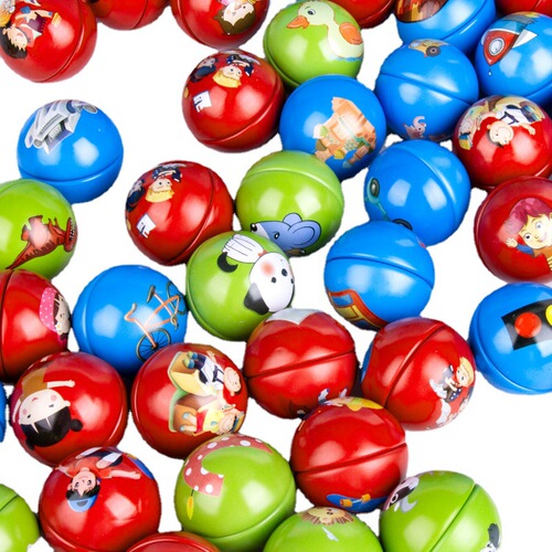 Magnetic rod building blocks hollow iron ball children's building toy accessories ball round direct 35 cm factory direct sale
