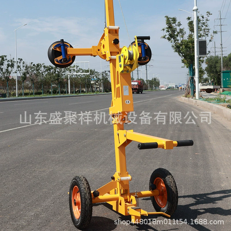 Вакуумный подъемник для стеклянных стен, 600 кг, стеклянная присоска, тип воздушного насоса, мощный сверхмощный инструмент для крепления плитки