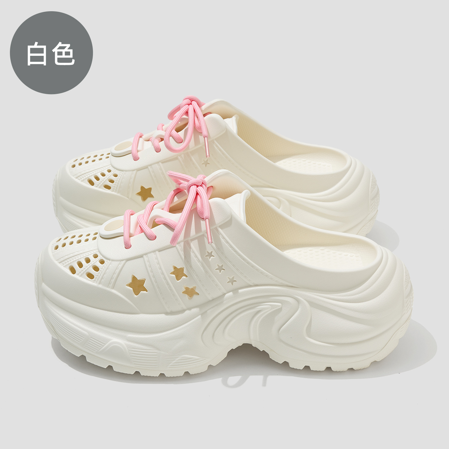 2026 New Women's Outdoor Clog Sandals With Thick Soles, Non-Slip Arch Support, EVA Top Quality Closed-Toe Design For Summer_voghion.com
