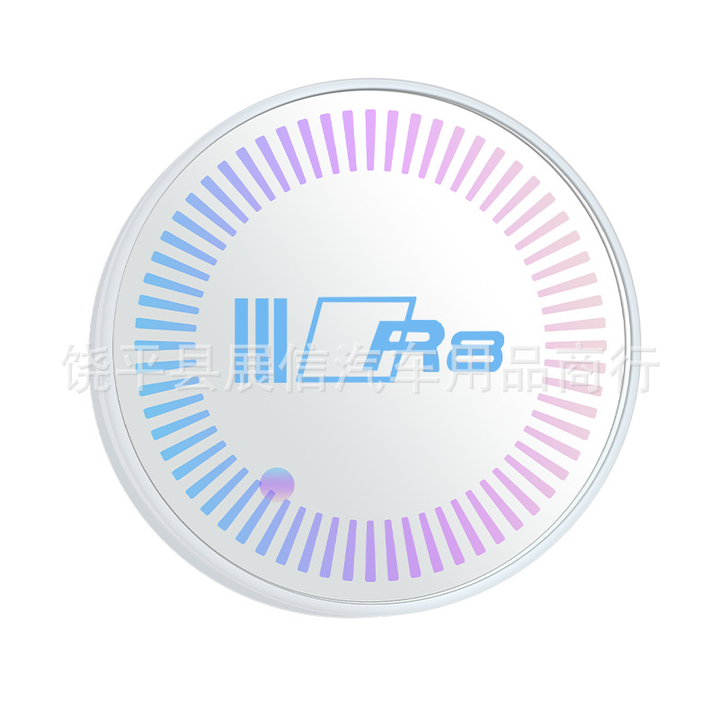 Adecuado para Audi A3 A4 A5 A6/Q3 Q4 Q5 Q6R8 coche luminoso estera de la taza agua LED faro colorido image 22