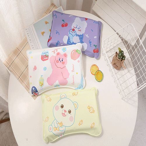 Ice pillow summer student lunch break pillow adult cooling pillow water bag cute cartoon water-filled cooling ice pad