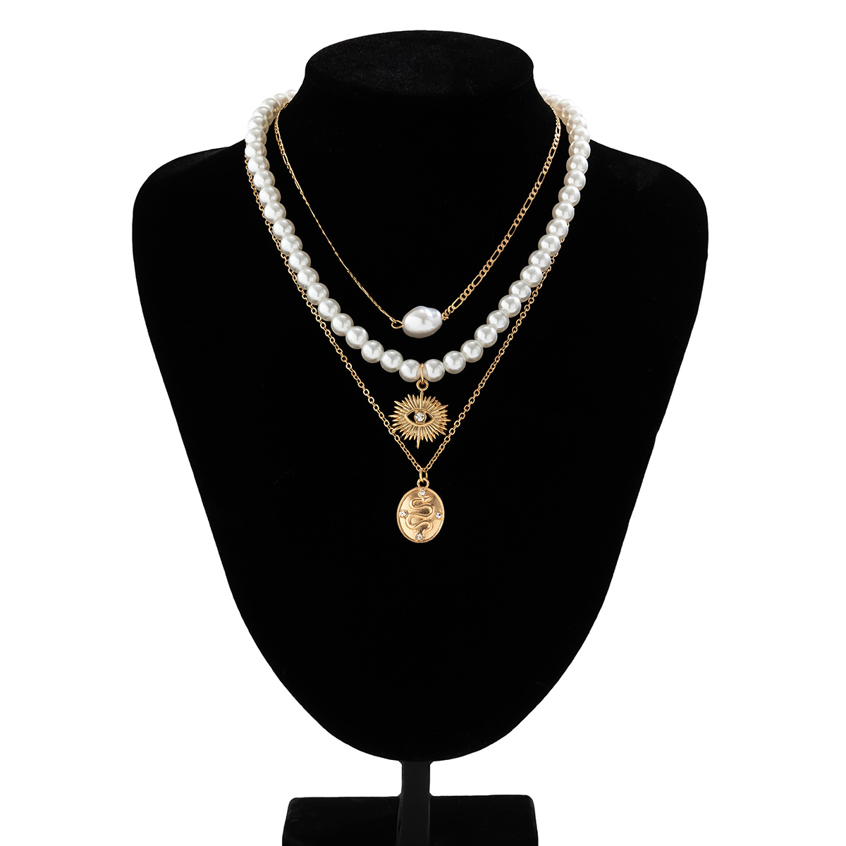 Boho-Halskette mit Muscheln und Seesternen, Vintage-Perlen-Halskette mit Quasten, Urlaubs- und Strandkette, Schmuck für Frauen und Mädchen_voghion.com