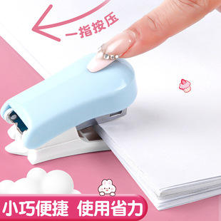 No. 12 cartoon stapler suit primary school student cute mini stapler binding book Daily stapler Universal