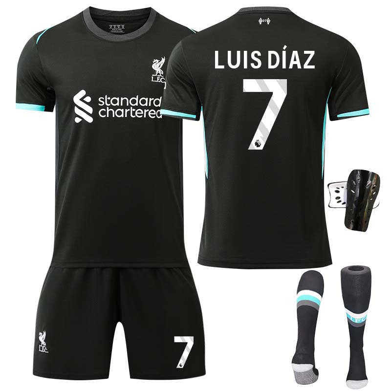 2425 Liverpool fuera de casa 11 Salah camiseta set 66 Arnold 3 Endo Air 9 Firmino camiseta de fútbol