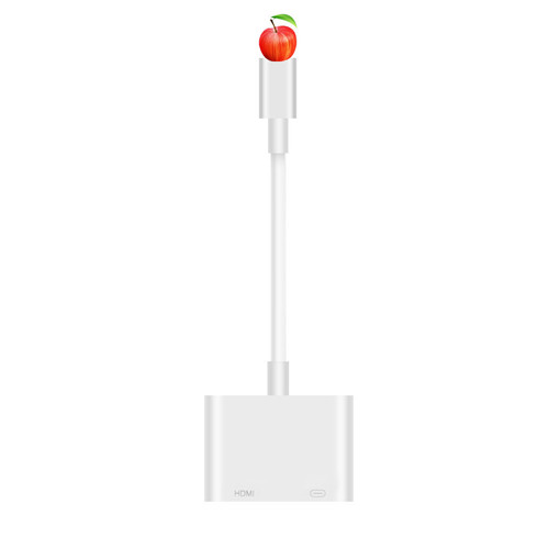 Suitable for Apple Lightning to HDMI same-screen cable, mobile phone to TV HD video converter