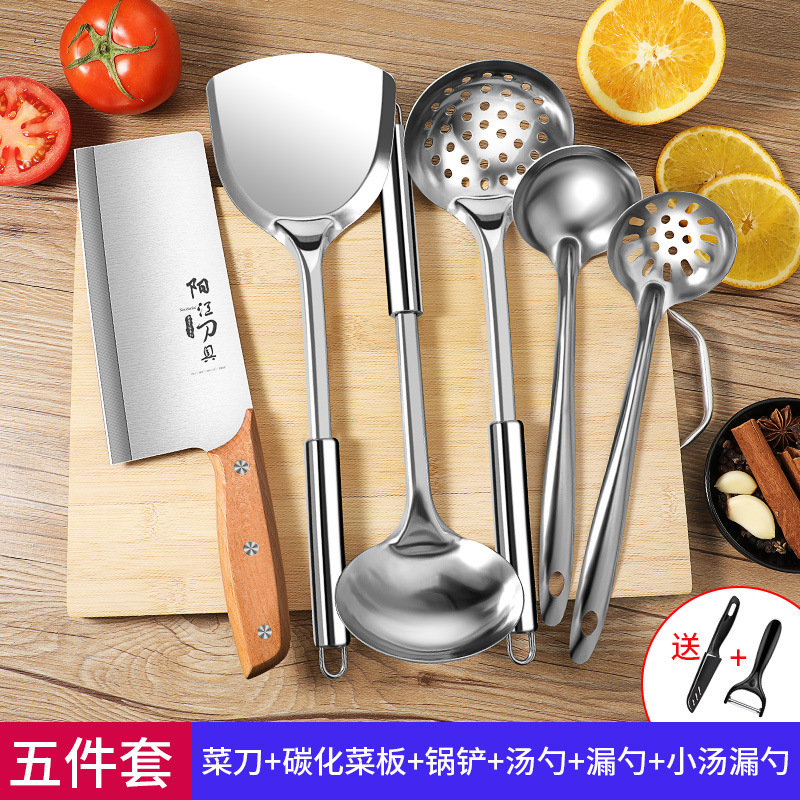 Cuchillo de tres piezas conjunto de cuchillo conjunto de tablero de cuchillo combinación dormitorio doméstico 2 en 1 cuchillo de cocina tablero de corte de cocina utensilios de cocina image 15