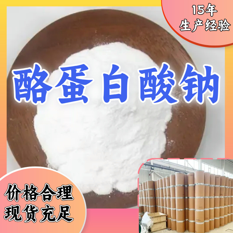 酪蛋白酸钠 酪朊酸钠 15年生产经验多用途工厂直供山东江苏广东