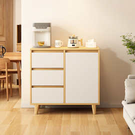 餐边柜靠墙一体茶水柜家用厨房橱柜客厅收纳柜置物柜碗柜子储物柜