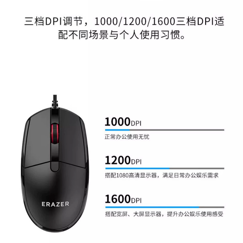 异能者 M201 проводная мышь Pinerns Penji Компьютер общая мышь USB интерфейс