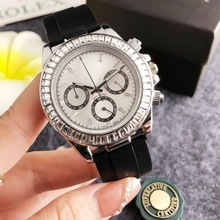 厂家轻奢设计感百搭显瘦供应硅胶表带手表男士表霸气商务气质腕表