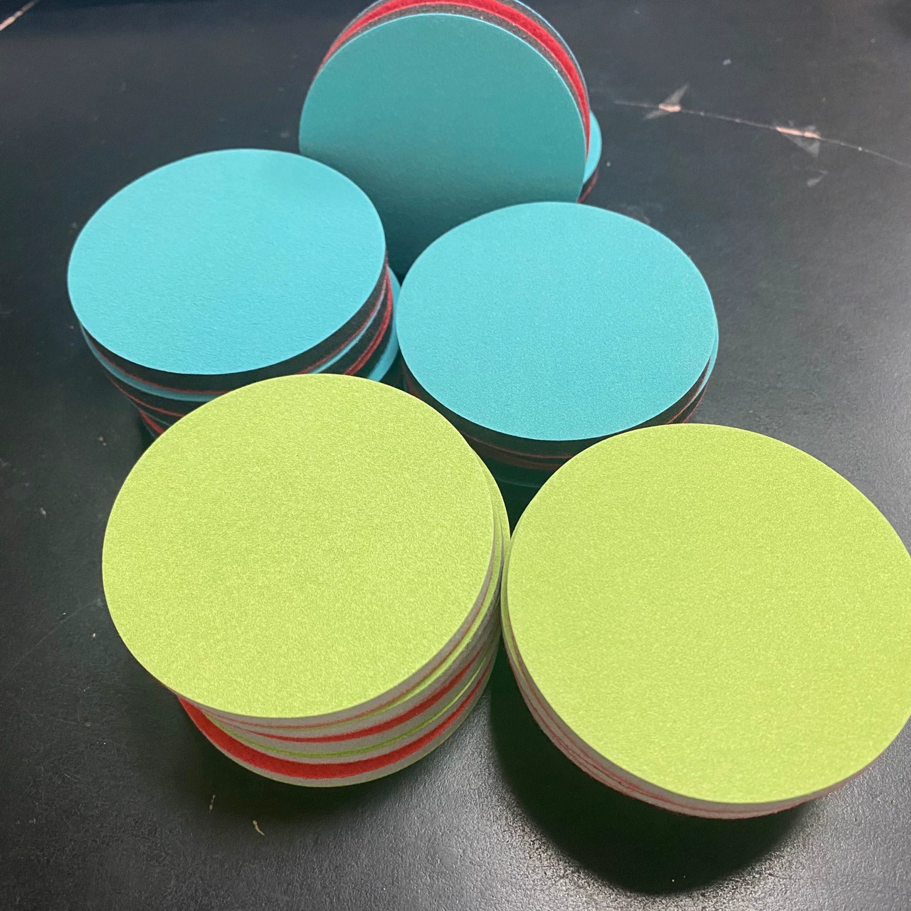 3inch полировальных подушечек для стекла, цвет отправляется случайным образом, водные полировальные подушечки с зернистостью 8000.