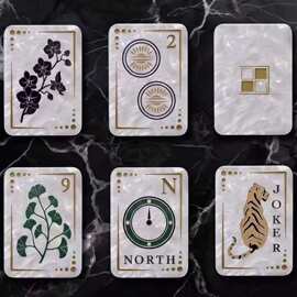 logo图片自定筹码牌方形德州扑克筹码棋牌室专用麻将打牌用积分币