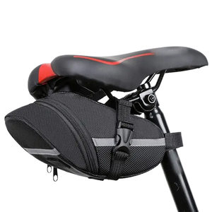 マウンテンバイクサドルテールバッグ 大容量撥水性ハードシェル オックスフォード布 耐摩耗 