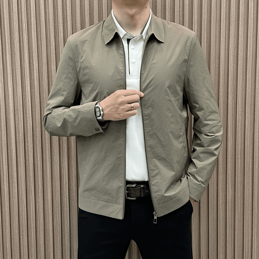 Giaccone invernale uomo giacca casual design minimalista moda_voghion.com