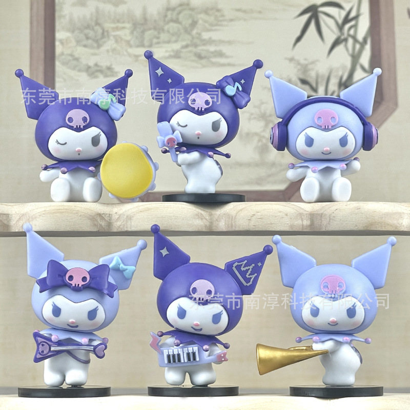 ファンタジー星空メロディーフィギュアクロミシナモンドッグアニメーションブラインドボックスガシャポン人形機人形装飾品|undefined