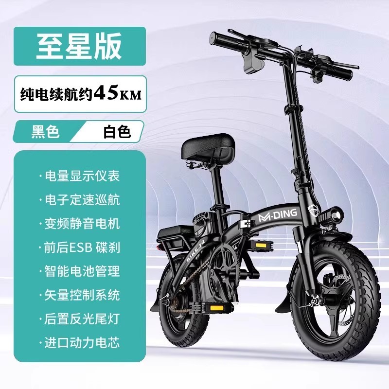 德国名顶代驾电动车折叠电动自行车代驾司机专用折叠车超轻小型车|undefined