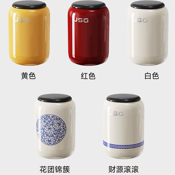 Ceramic garbage can