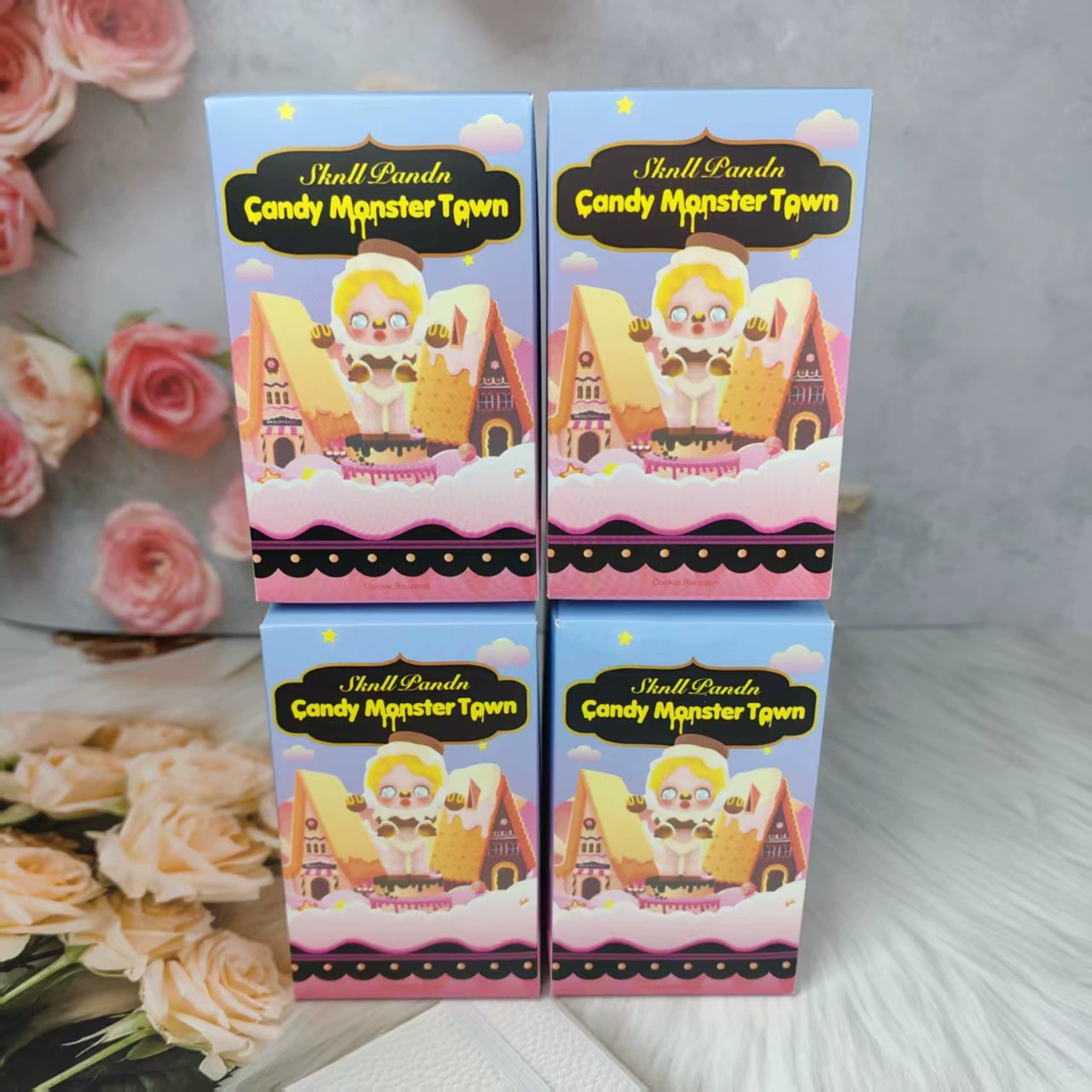 Материнская земля (Motherland) Серия Bubble Mart SKULLPANDA Candy Town Серия слепые коробки фигурки модные игрушки кукольные украшения