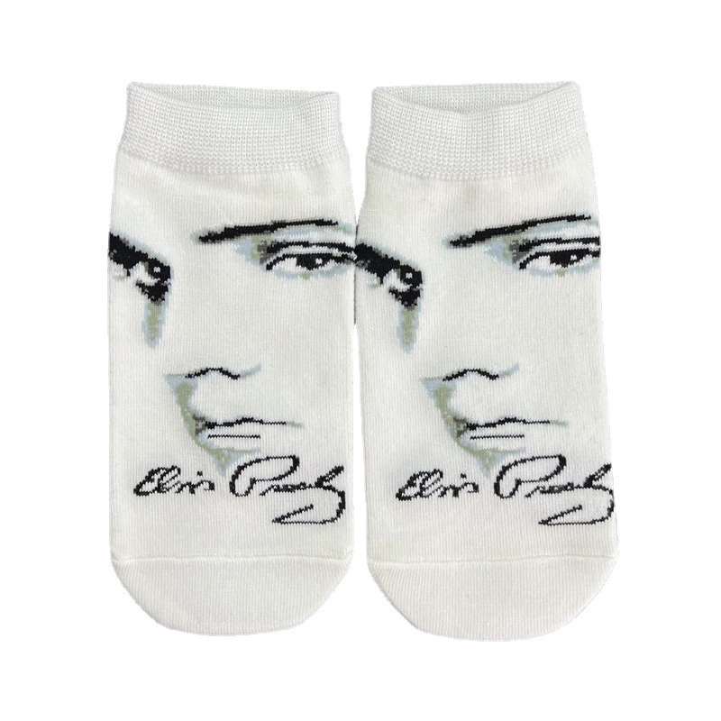 Носки Женские Весна Лето Осень Жаккардовые Носки Короткие Носки Невидимые Носки В Корейском Стиле Мелкие Носки