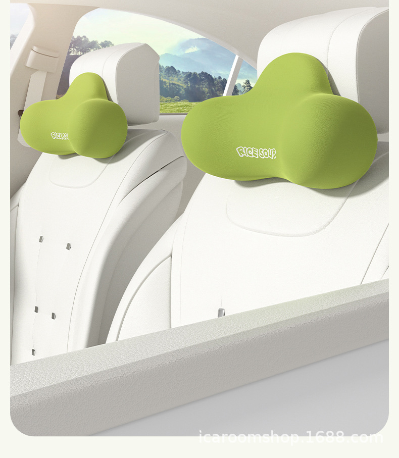 Aichewu Car Headrest, Classy Seat Neck Pillow in the Car, Car Lumbar Support, Car Pillow, Cushion Pillow