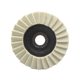 Factory in stock fine wool felt louver wheel 125 type 5 inch flat 115 black mesh cover angle grinder polishing wheel