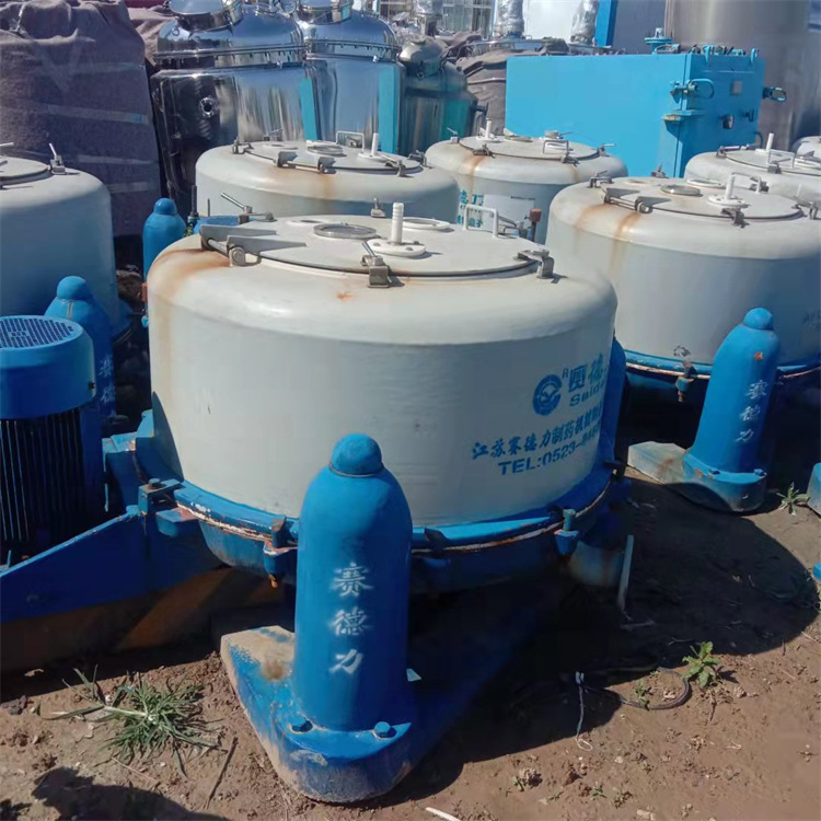 盛源出售1000L三足衬塑离心机 三足不锈钢沉降离心机