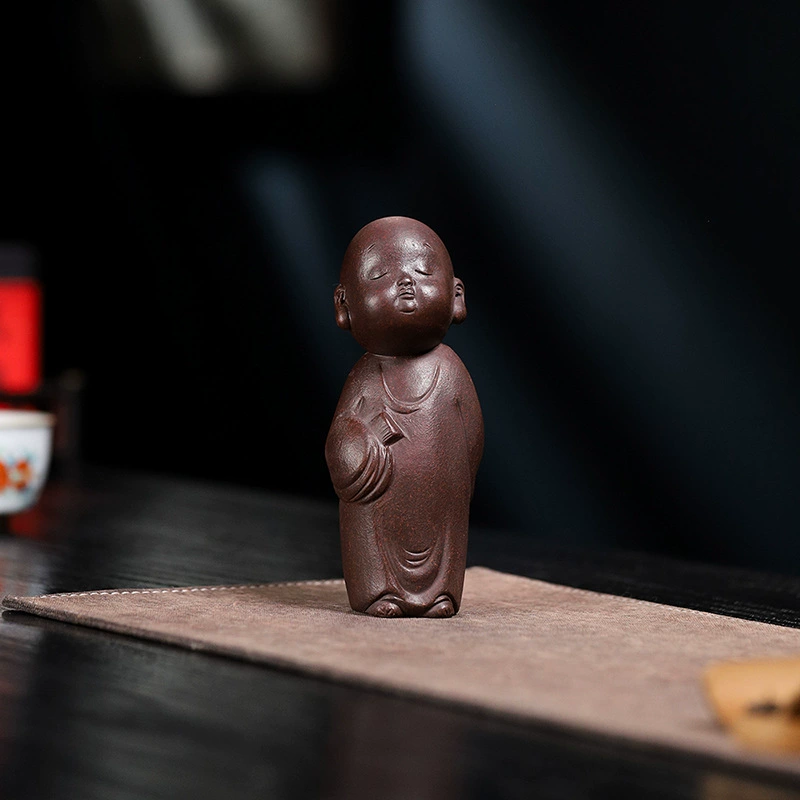 Can be used to brew purple sand tea pets, iron-blooded red sand monks, purple sand tea toys, tea accessories, tea table decorations and ornaments wholesale