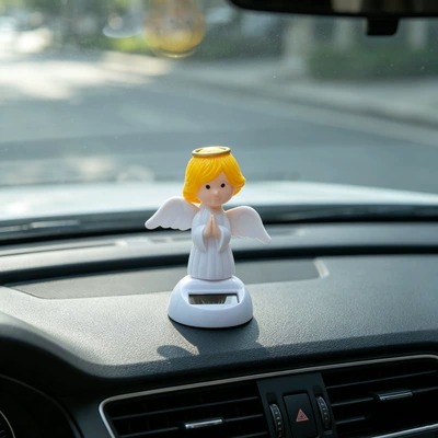 Car ornaments – creative car car ornaments - 5510cm-gross-weight-39g-angelwith-packagingdouble-sided-sticker