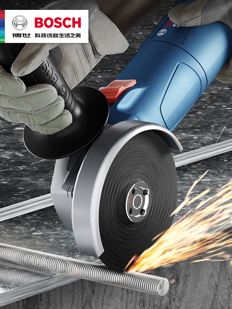 710W打磨角磨机磨抛光切割机博士多功能砂轮家用手磨机GWS700