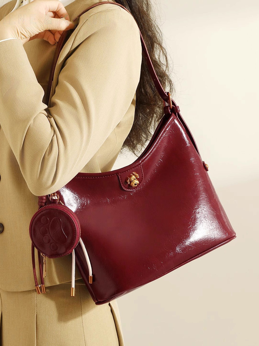 Diseño de nicho 2025 nuevo bolso de mensajero de un solo hombro de moda de moda para mujer
