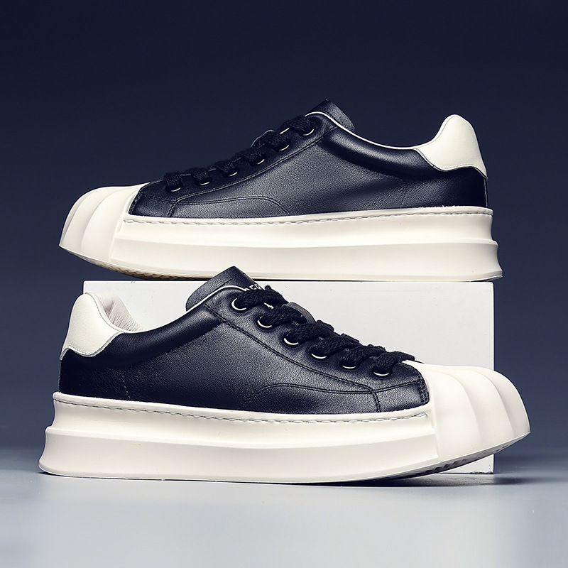 Chaussures décontractées homme, baskets basses blanches mode_voghion.com