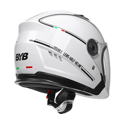 Motosiklet kaskı (dəbilqə): helmet Four Seasons double lens