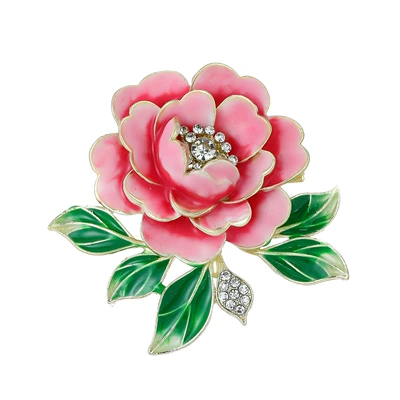 Flower Brooch, Exquisite and | Yaxa sancaqları