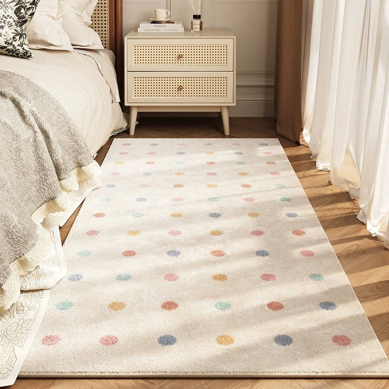 무지개 계획 포인트 플라스틱 바닥 lambswool