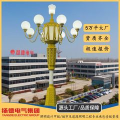8フォーク9火中華灯広場屋外led異形景観街灯大型組合せ花灯市政道路照明