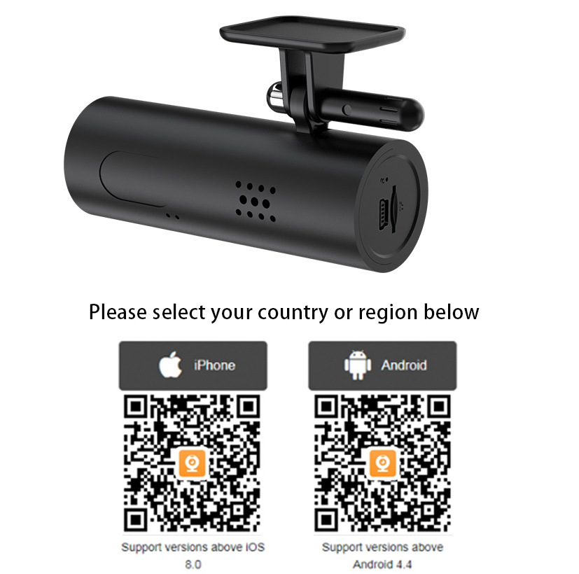 Lf9 Hidden Driving Recorder 4K Front and Rear Dual Recording Wifi Night Vision 1296P High-Definition 24-Hour Parking Monitoring