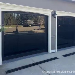 Factory Direct Sales 5mm Thick Regular Style Frameless Mirror Garage Door Can Be Insulated and Heat-Insulated, Windproof and Uv-Proof