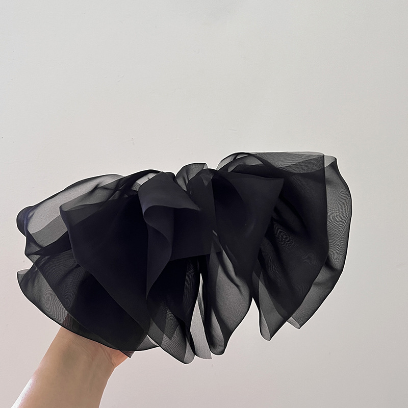 Internet Celebrity Oversized Chiffon Spring Clip French Super Fairy Multi-Layer Bow Hair Clip for Women 2022 Back Head Top Clip Internet Celebrity Oversized Chiffon Spring Clip French Super Fairy Multi-Layer Bow Hair Clip for Women 2022 Back Head Top Clip