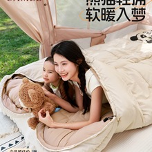 成人大人隔脏罩轻量化户外露营便携单人双人学生午休睡袋