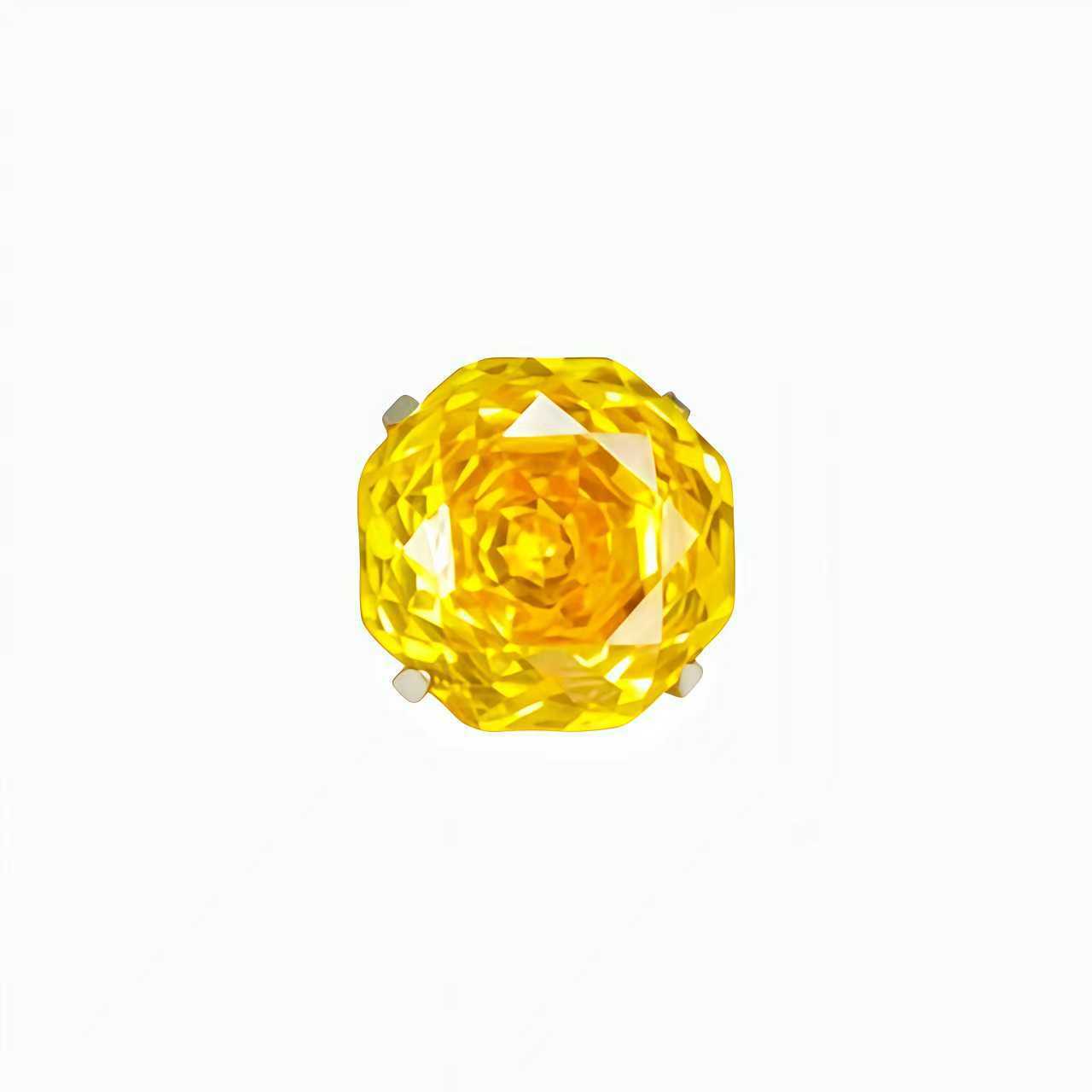 F136 Titanium Alloy Eight-Sided Rose Cut Ear Studs for Cartilage Helix Tragus Body Piercing Jewelry detail image 10